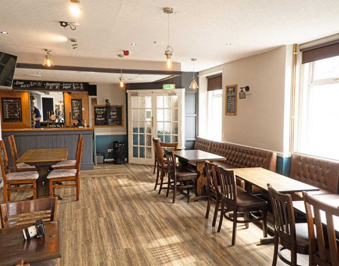 Function room at Top Hoose, Amble.